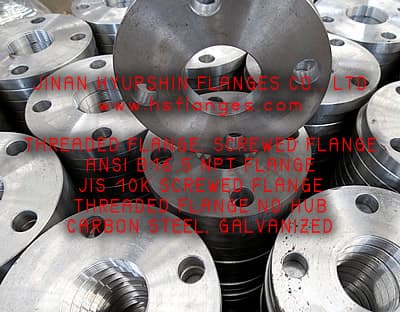 ASME B16_5 THREADED FLANGES_CL150 CARBON STEEL FLANGE